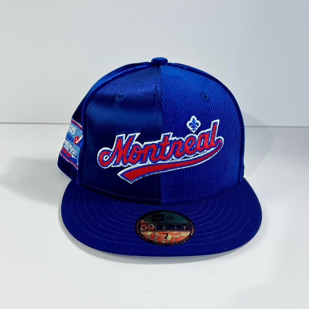 Rare! Montreal Expos MLB New Era 59FIFTY “Olympic Stadium” Hat Cap Fitted 7
